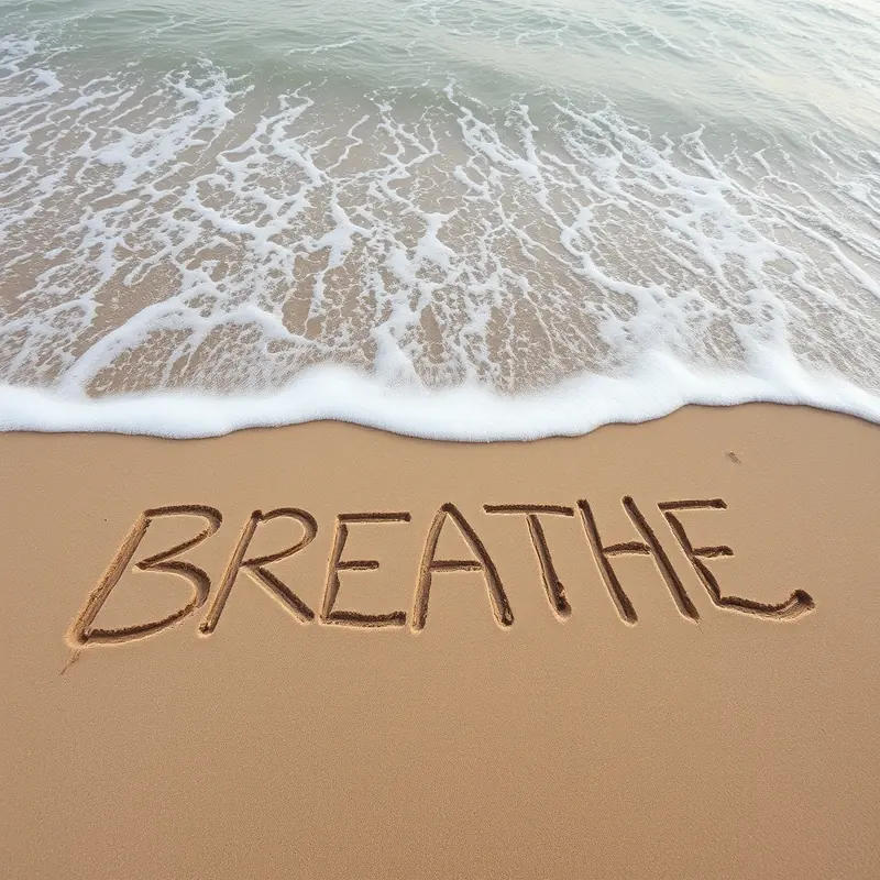 Deep breathing for stress management and relaxation